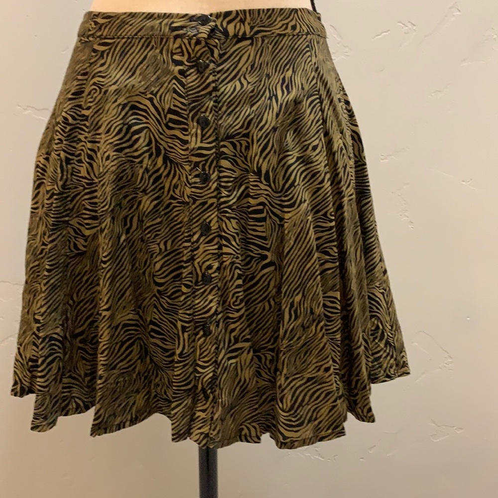 Urban Outfitters Animal Print Skirt